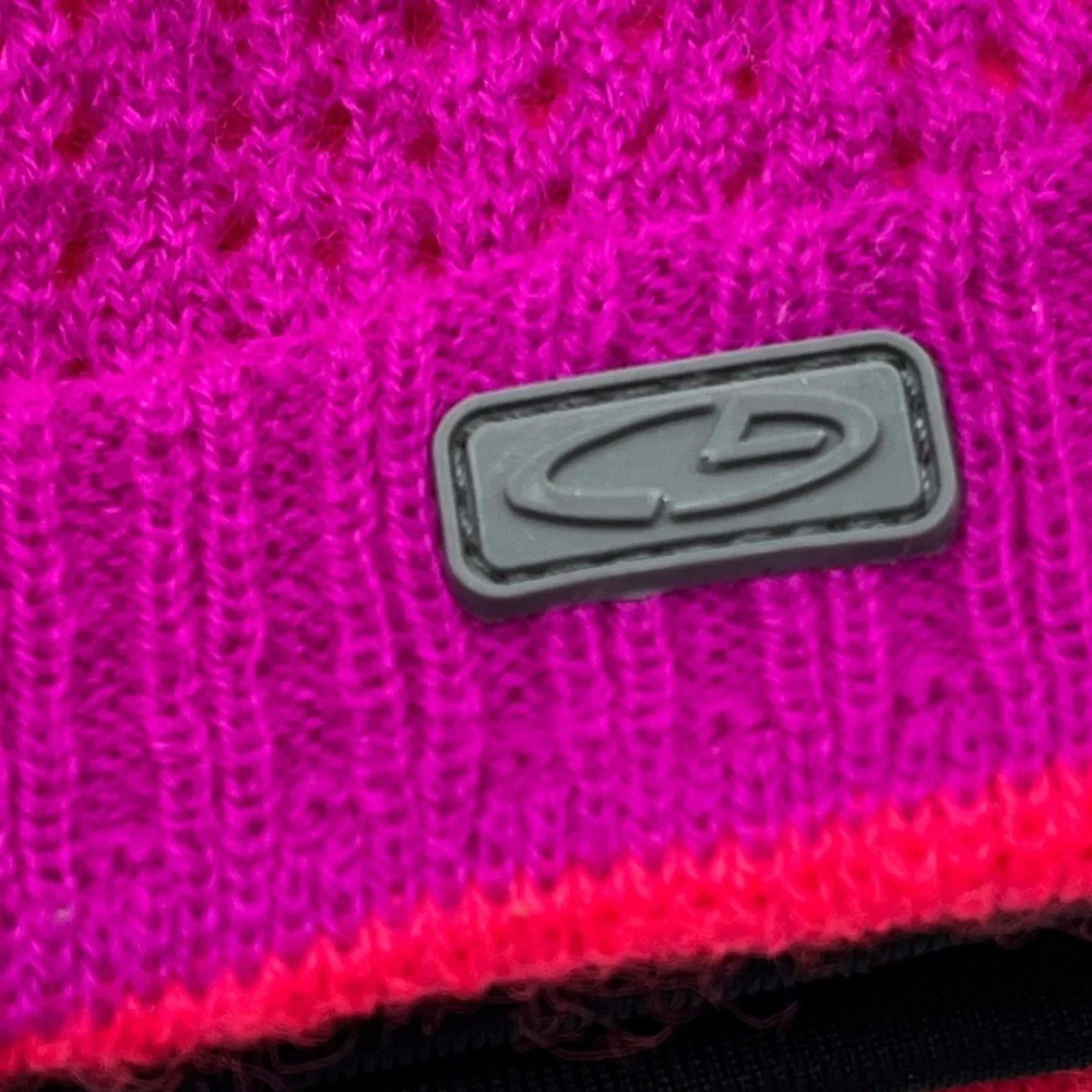 Champion Pink Running Beanie with Cool Black Lining